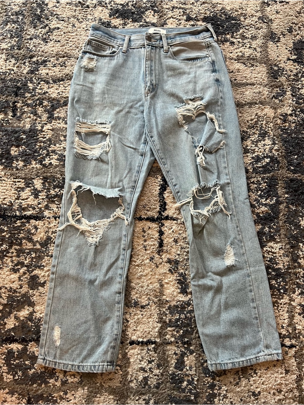 JBD Light Blue Distressed Jeans